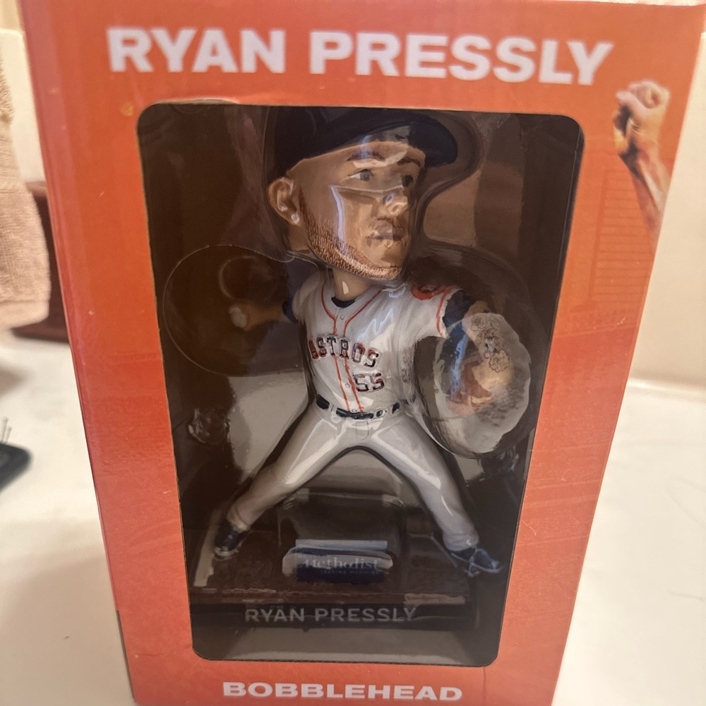 HOUSTON ASTROS RYAN PRESSLEY BOBBLEHEAD